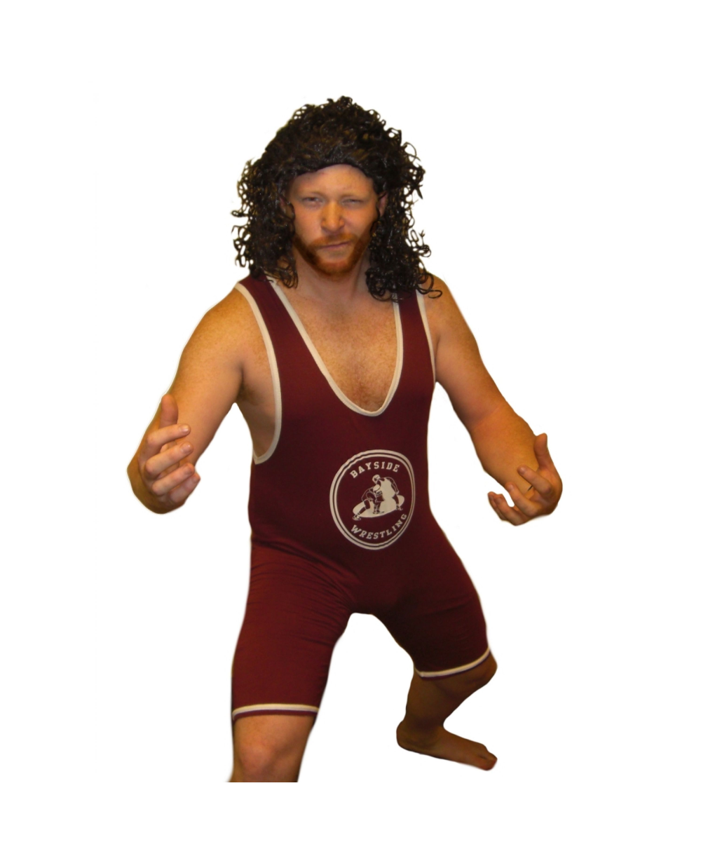 thumbnail image 2 of A.C. Slater Bayside Wrestling Singlet Costume - Mens Retro 90s Show Outfit 2 of 3