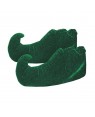 Green Elf Shoe Covers - Adult