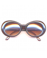 Kurt Cobain Brown Round Sunglasses