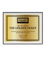Michael Scott's Dunder Mifflin Golden Ticket 8.5 x 11