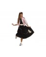 Poodle Skirt Black (Teen Size)