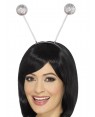 Silver Glitter Disco Ball Boppers Headband
