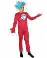 Thing 2 Spandex Adult Costume And Wig