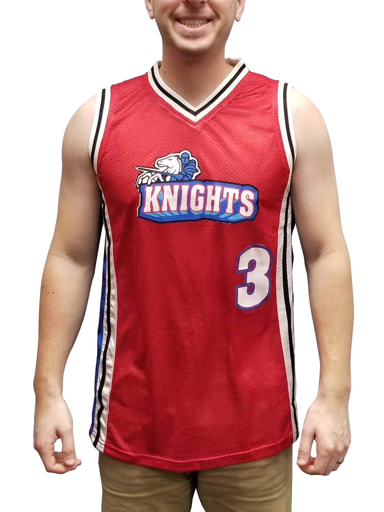 Calvin Cambridge #3 LA Knights Red Basketball Jersey